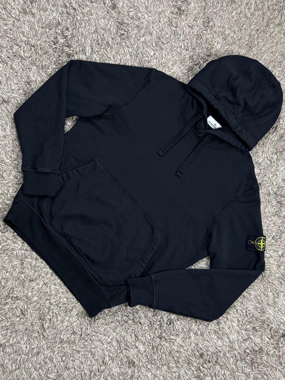 Stone Island Felpa Con Cappuccio