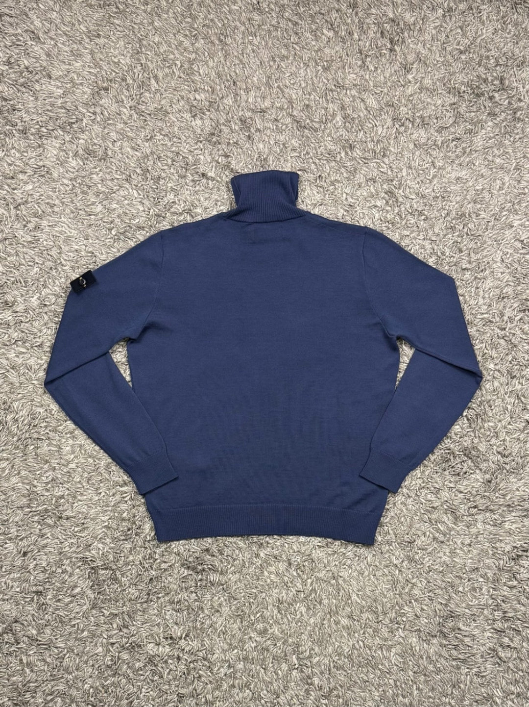 Stone Island Maglione In Lana Collo Alto