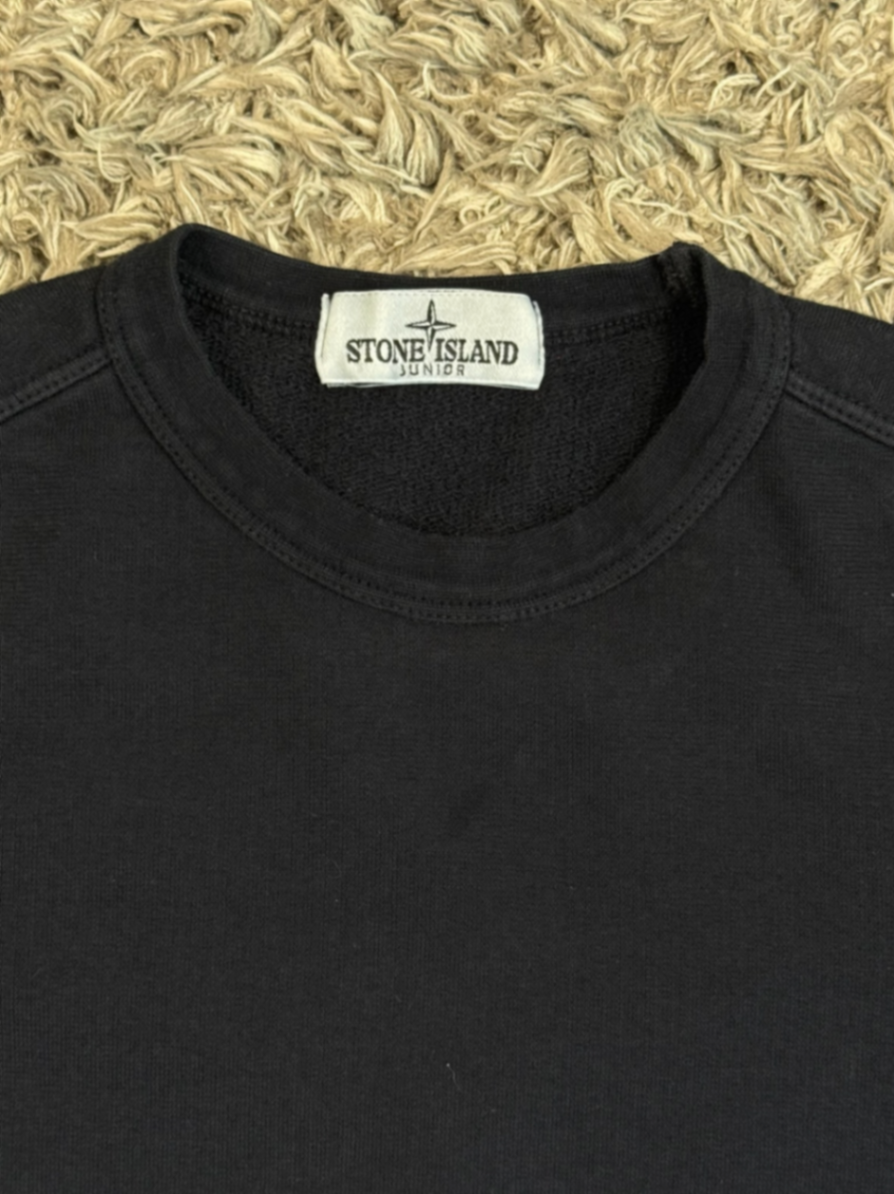 Stone Island Junior Felpa girocollo