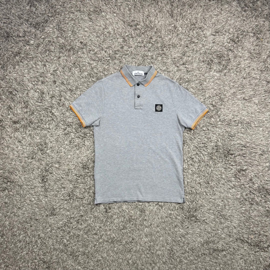 Stone Island Polo Dettaglia Arancio