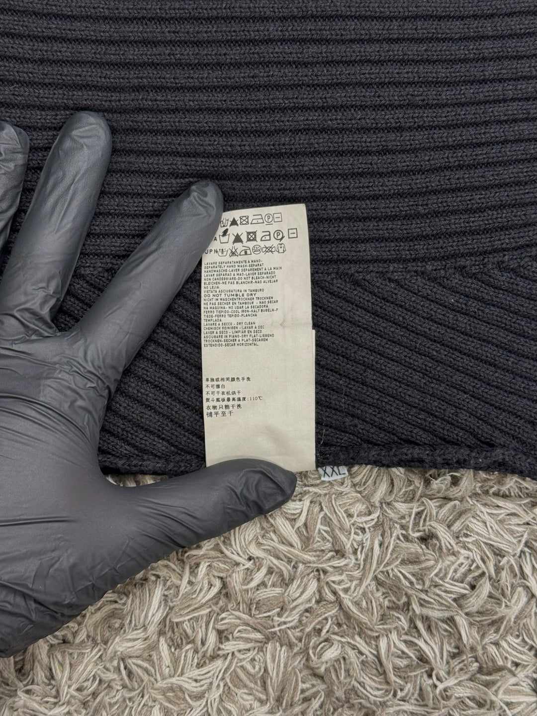 Stone Island maglione in cotone full zip