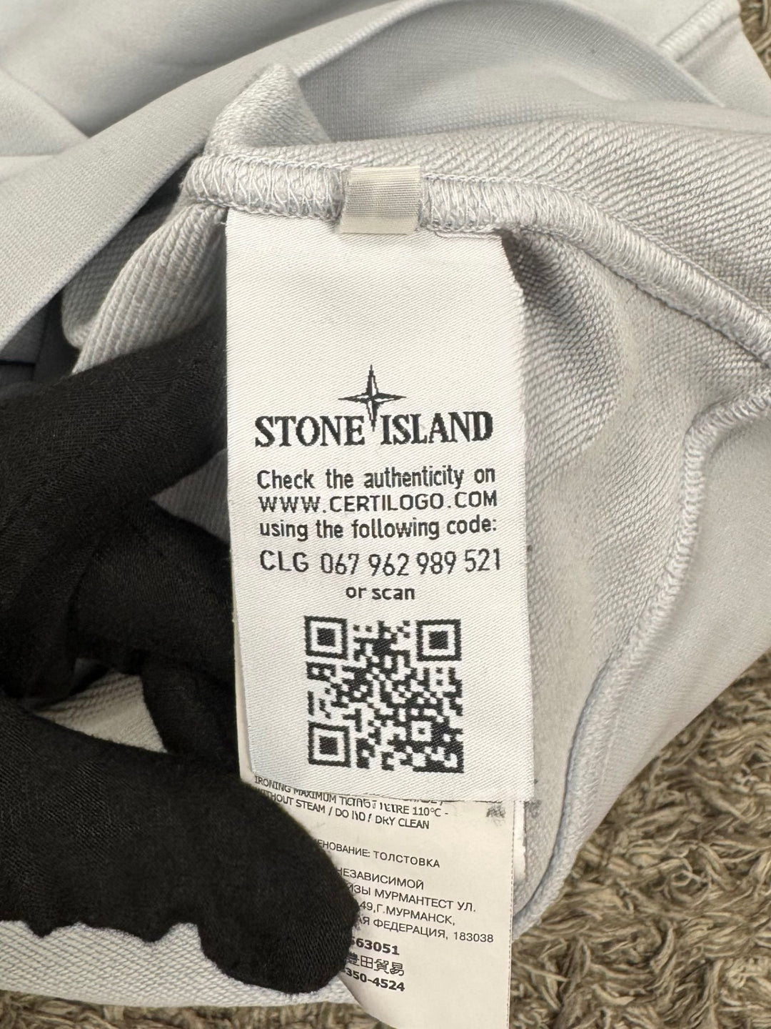 Stone Island Felpa Girocollo