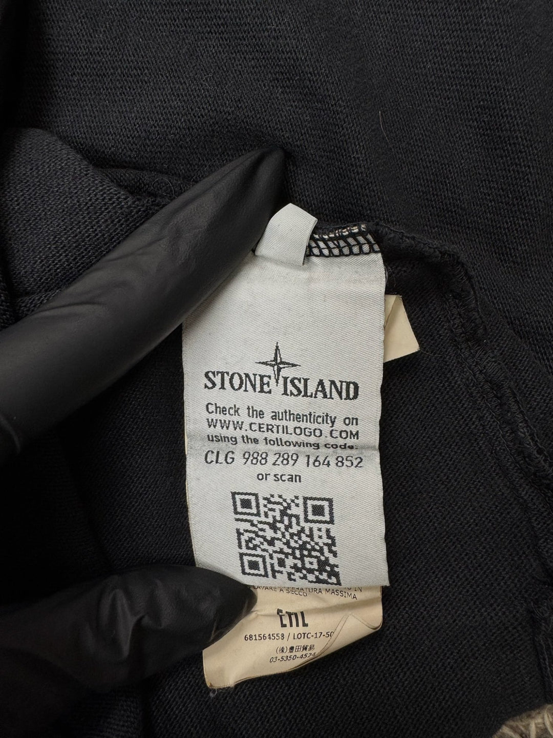 Stone Island felpa girocollo