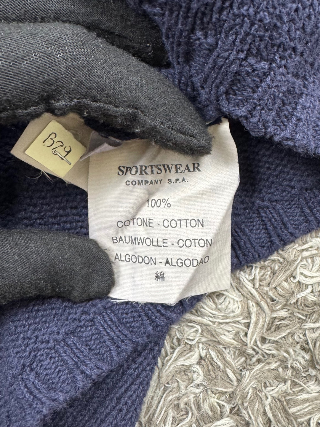 Stone Island maglione in cotone vintage