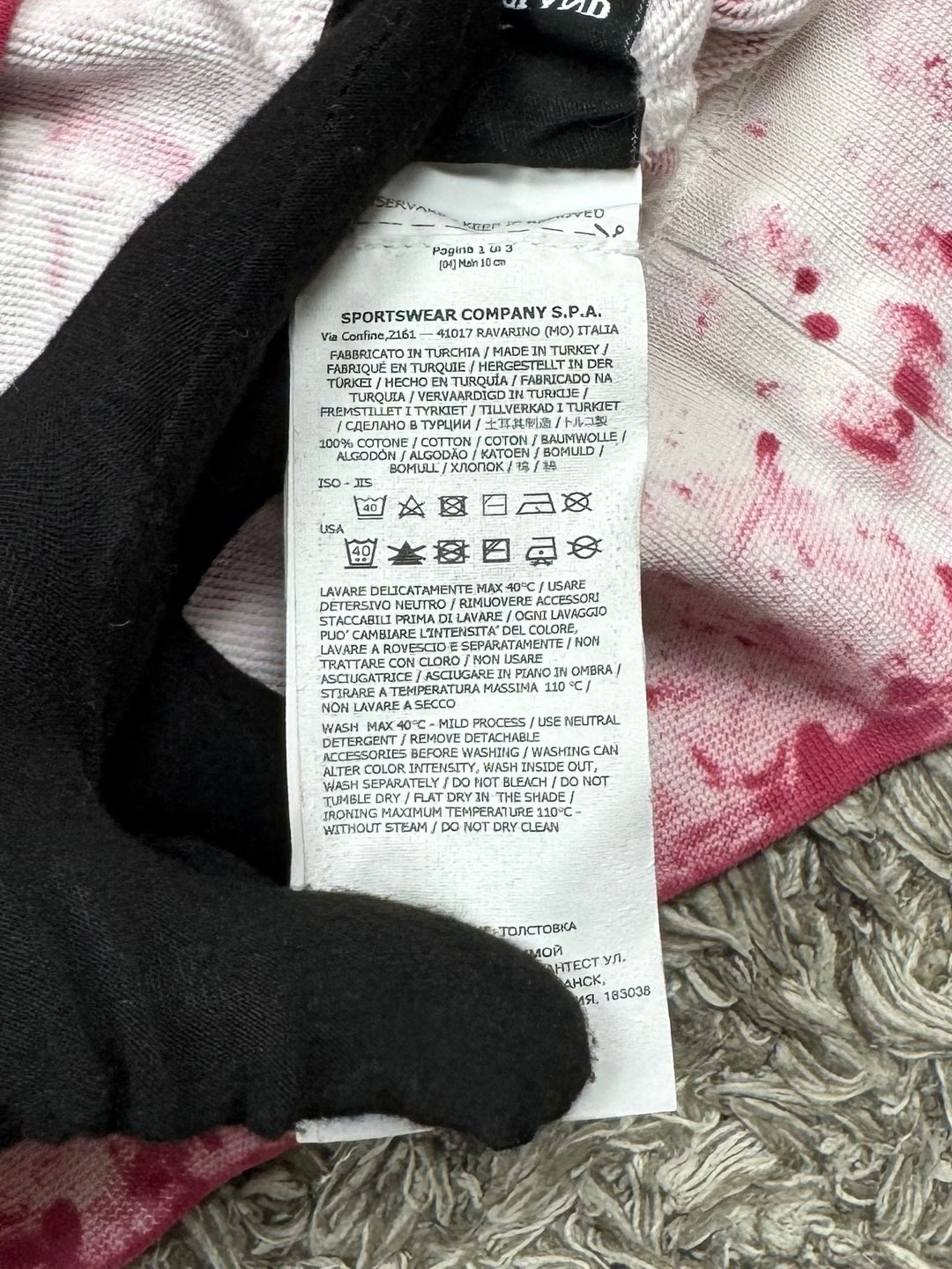 Stone Island Felpa girocollo Customized