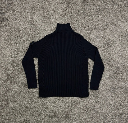 Stone Island maglione in cotone full zip