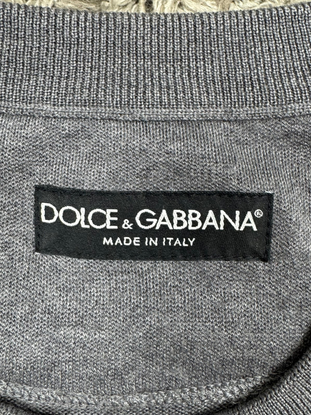 Dolce e Gabbana maglioncino in cashmere e seta