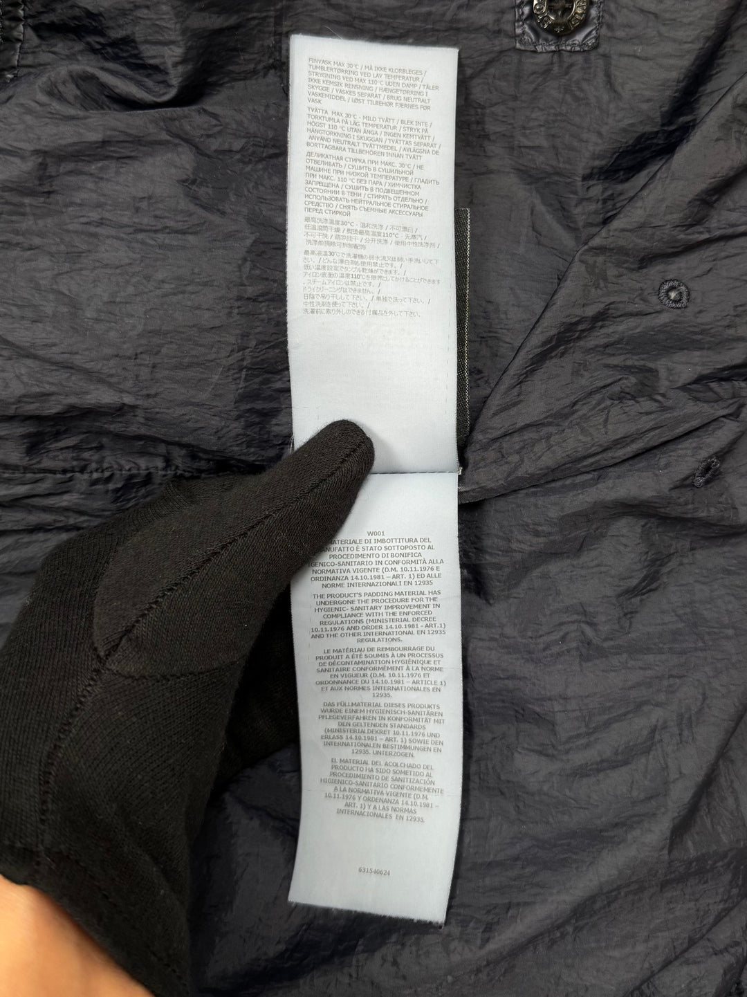 Stone Island Garment Dyed Down 26 GR X SQM_N
