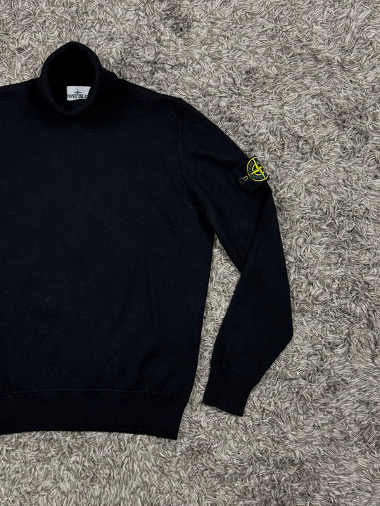 Stone Island maglione dolcevita in lana