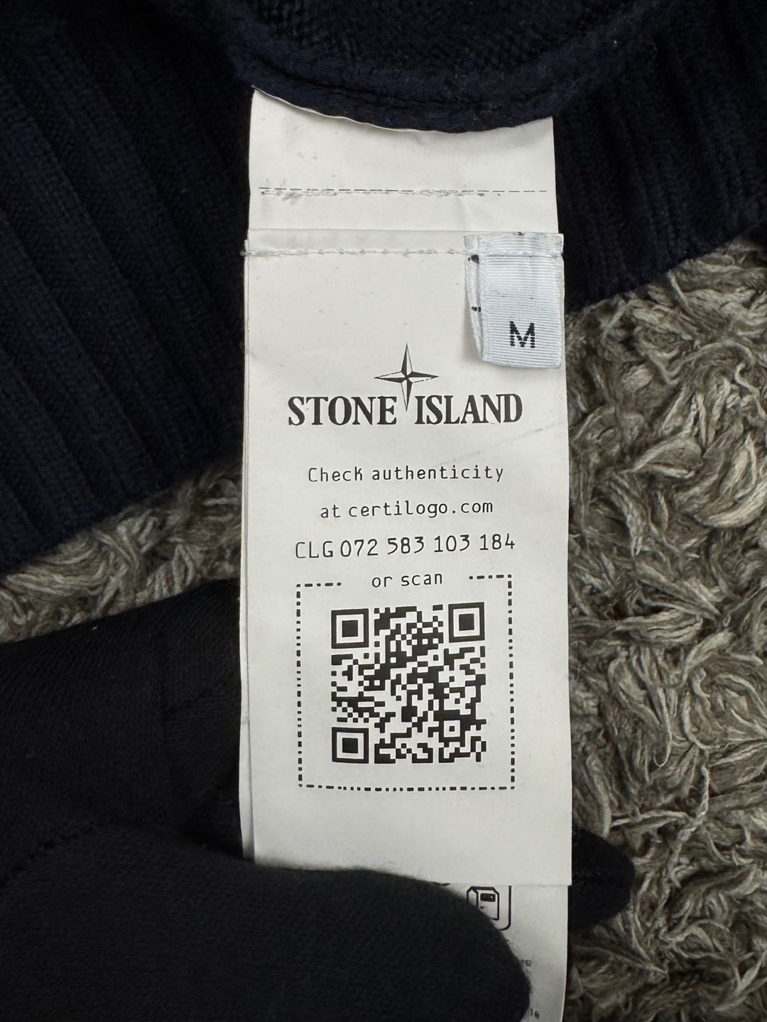 Stone Island Maglione Collo Alto