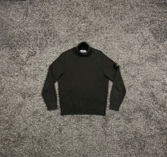 Stone Island maglione dolcevita in cotone