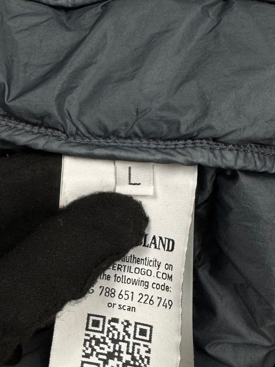 Stone Island Garment Dyed Micro Yarn Down