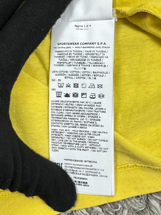 Stone Island T-shirt Stampa Posteriore