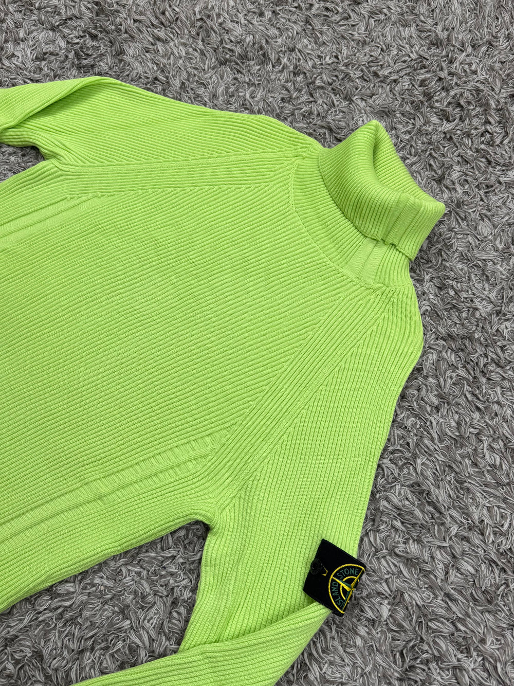 Stone Island maglione lana collo alto
