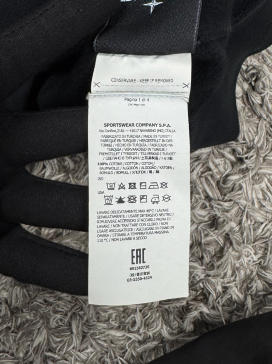 Stone Island Felpa Girocollo