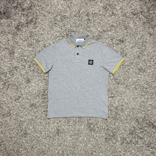 Stone Island Polo dettaglia gialli