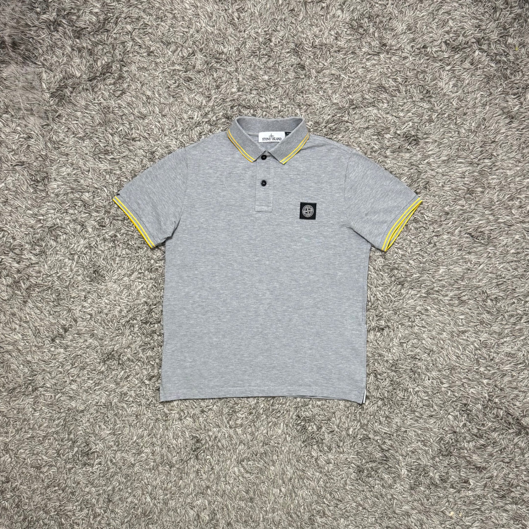 Stone Island Polo dettaglia gialli
