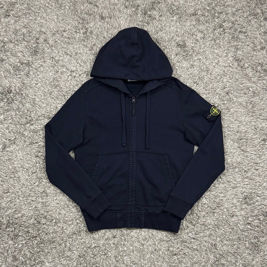 Stone Island Felpa con zip e cappuccio