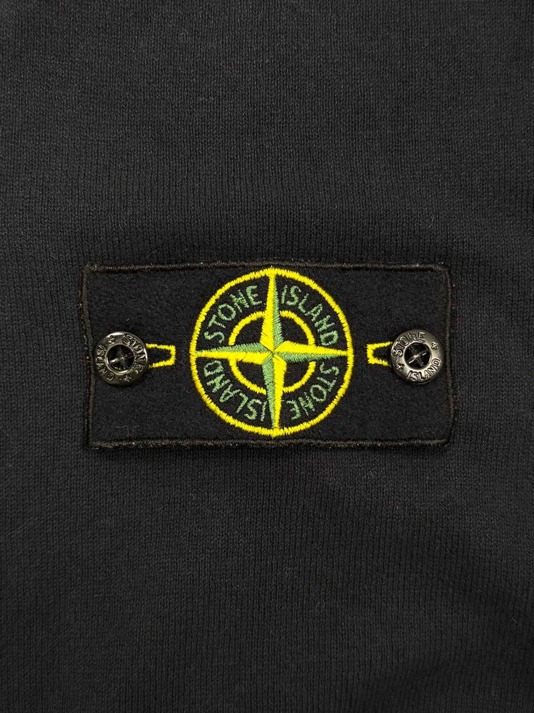 Stone Island Felpa Zip Cotone