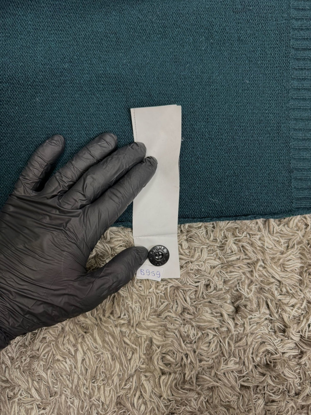 Stone Island Marline Half zip in lana