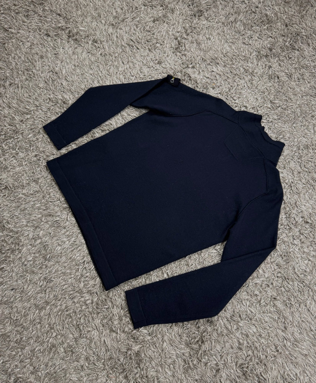 Stone Island maglione in lana half zip