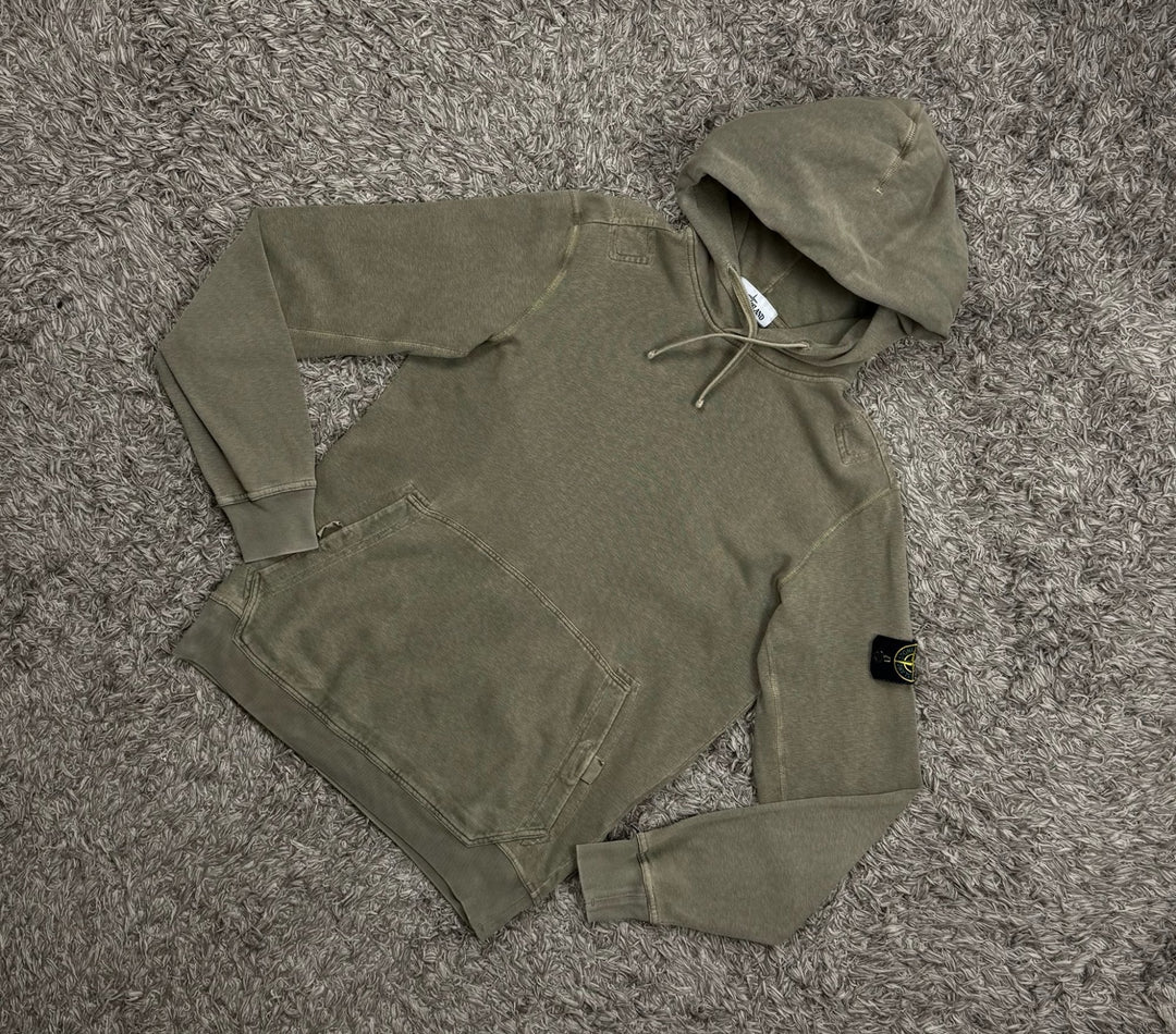 Stone Island felpa con cappuccio