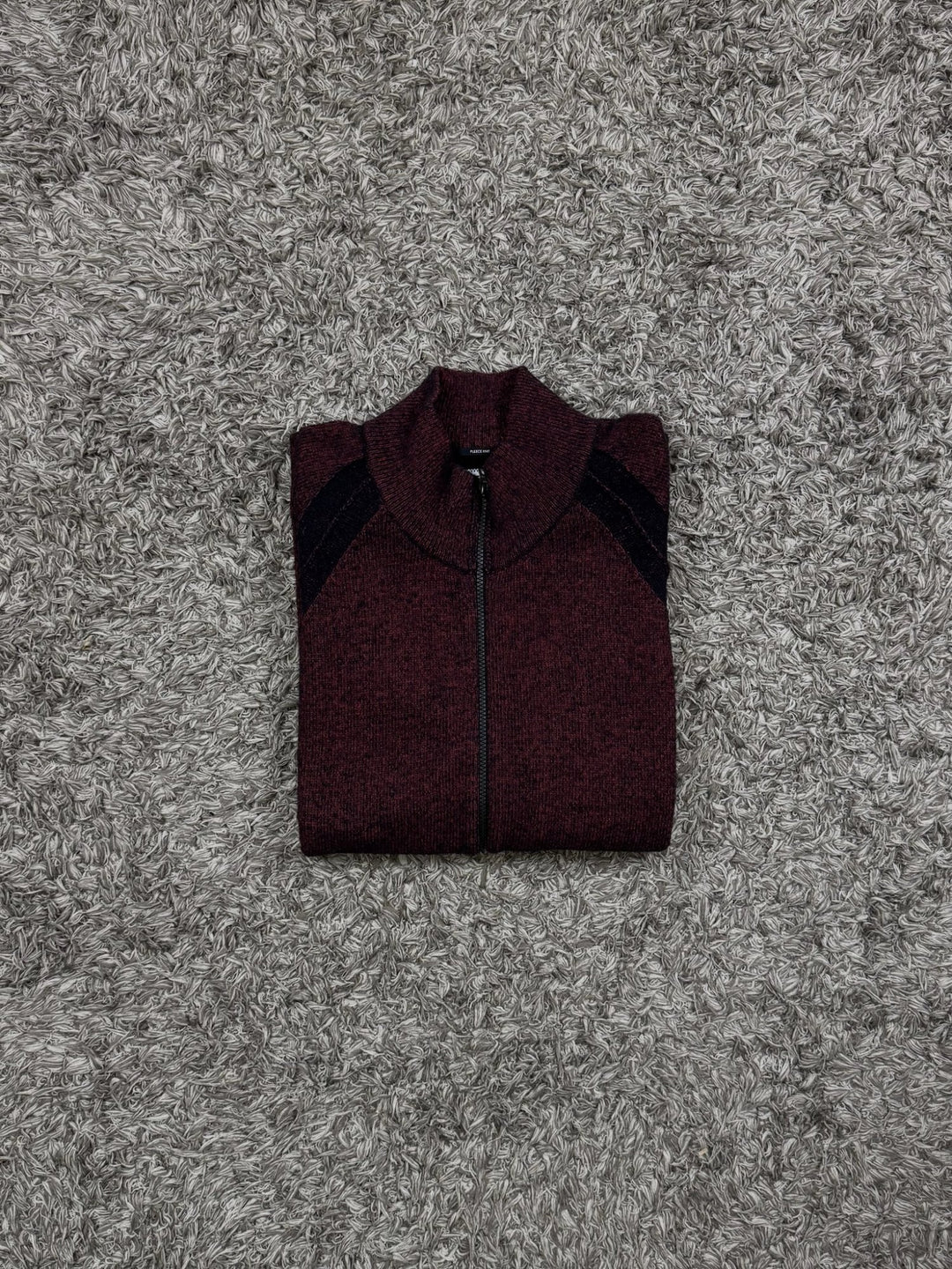 C.P. COMPANY maglione full zip in lana