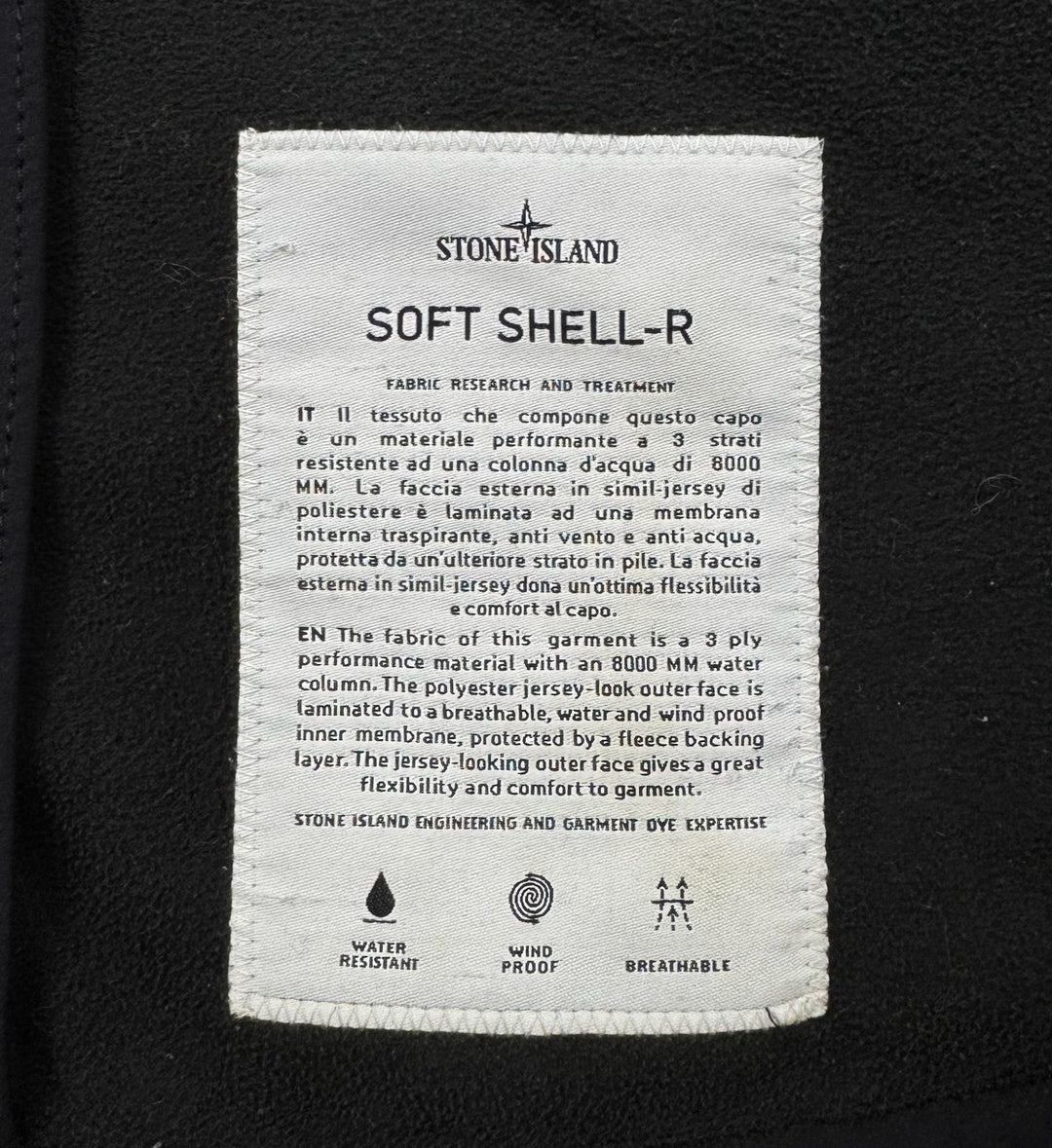 Stone Island soft shell-r