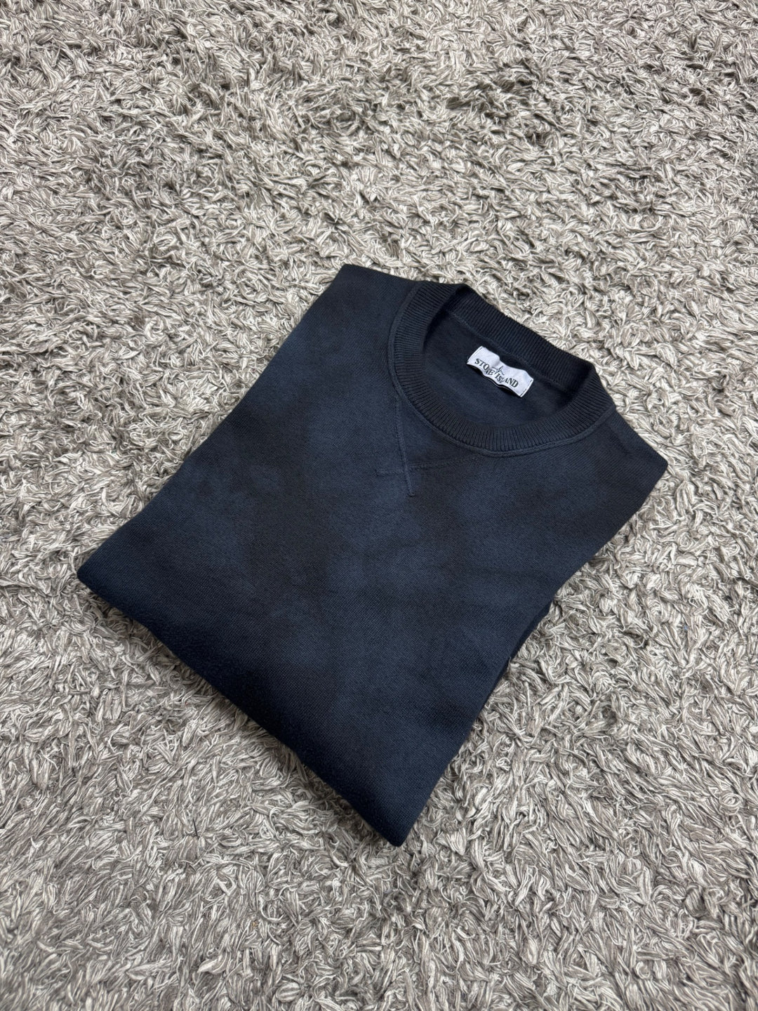 Stone Island maglioncino girocollo in cotone
