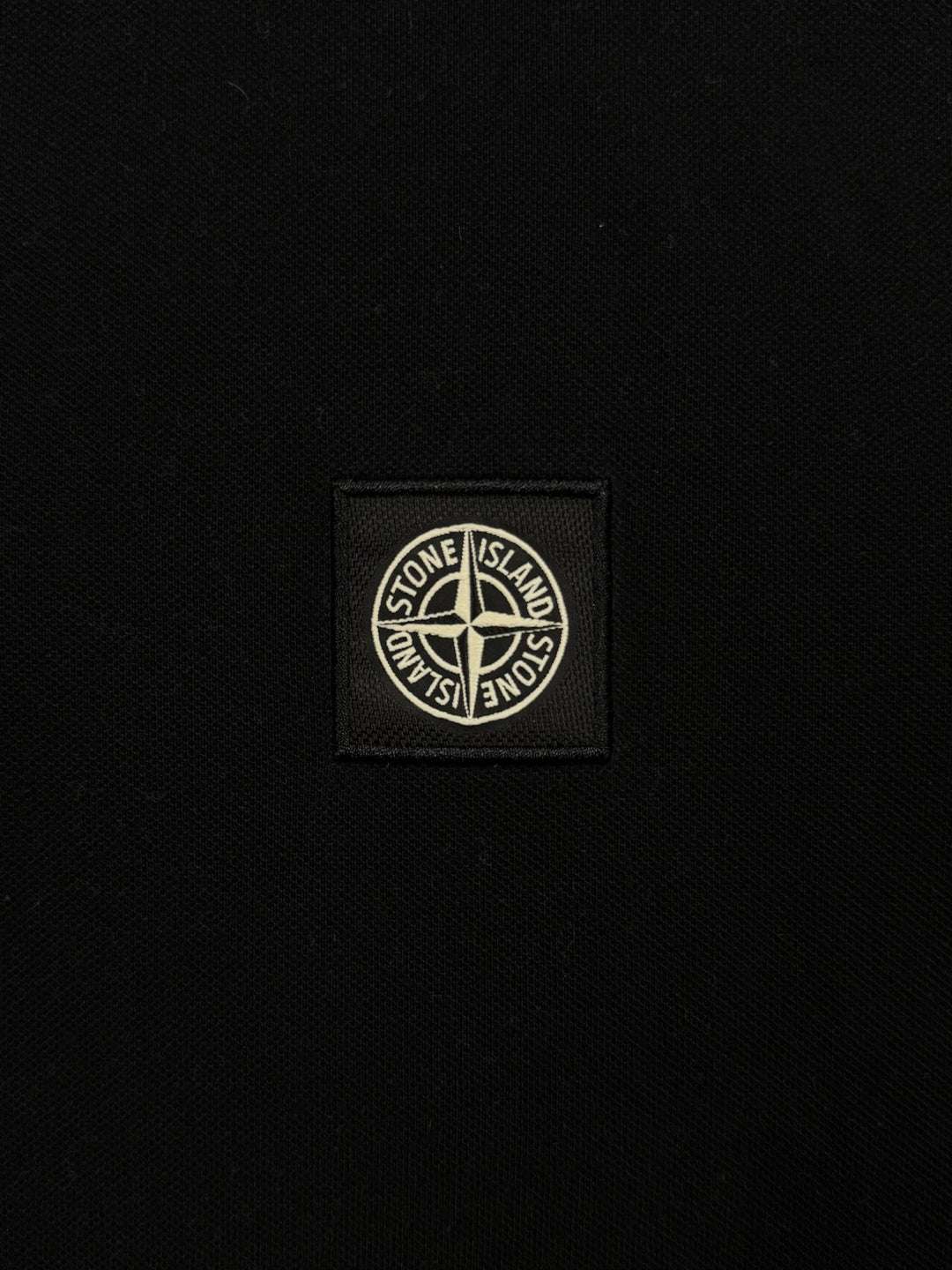 Stone Island polo dettagli bianchi