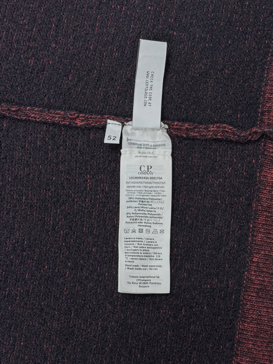 C.P. COMPANY maglione full zip in lana