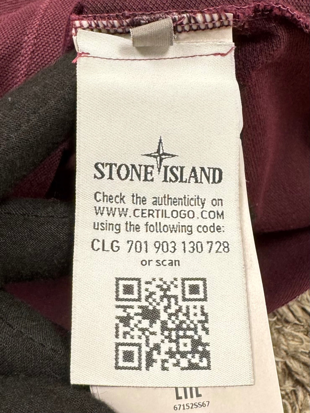 Stone Island Polo Maniche Lunghe