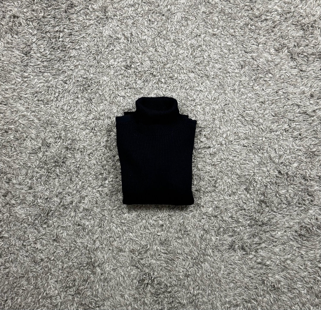 Stone Island maglione dolcevita a coste