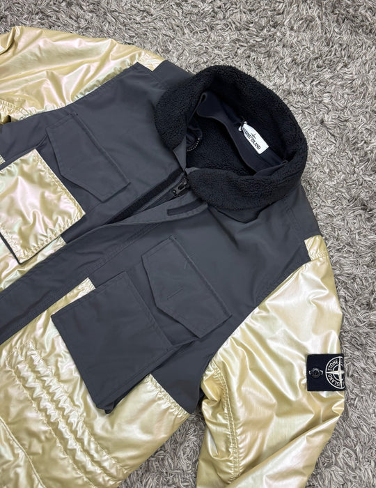 Stone Island Iridescent Coating Tela