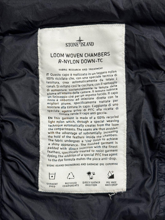 Stone Island Loom Woven Chambers R-Nylon Down-TC