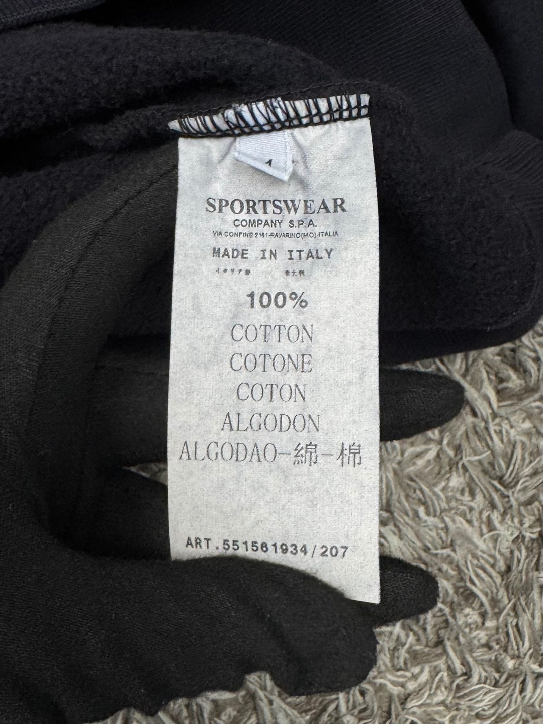 Stone Island Felpa Girocollo