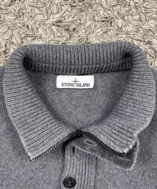 Stone Island maglione in lana con bottoni
