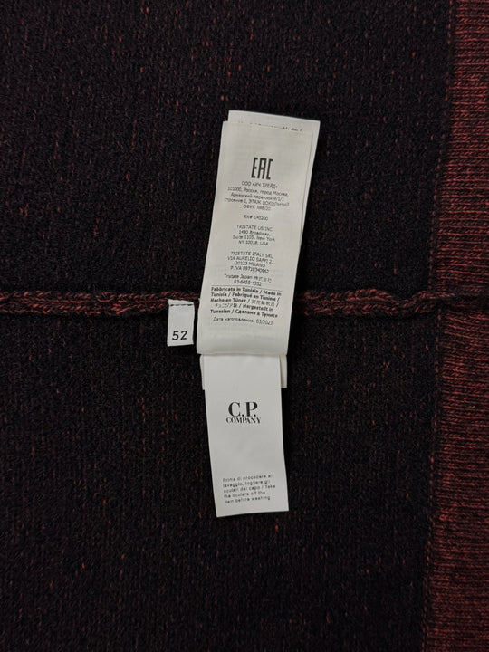 C.P. COMPANY maglione full zip in lana