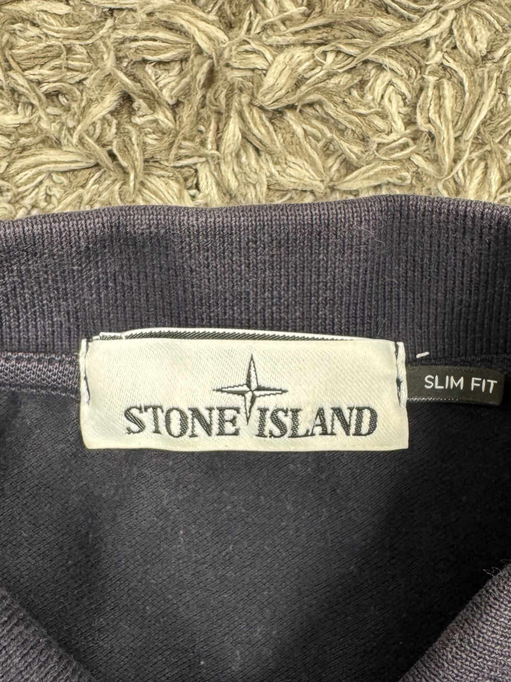 Stone Island Polo Dettagli Bianchi