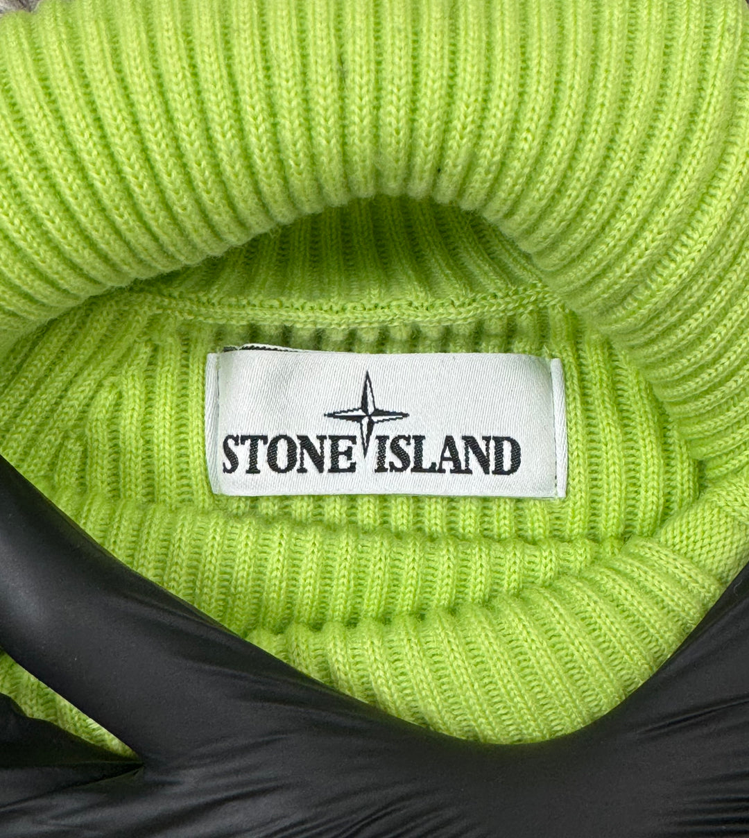 Stone Island maglione lana collo alto