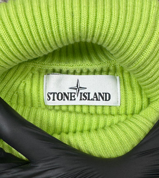 Stone Island maglione lana collo alto