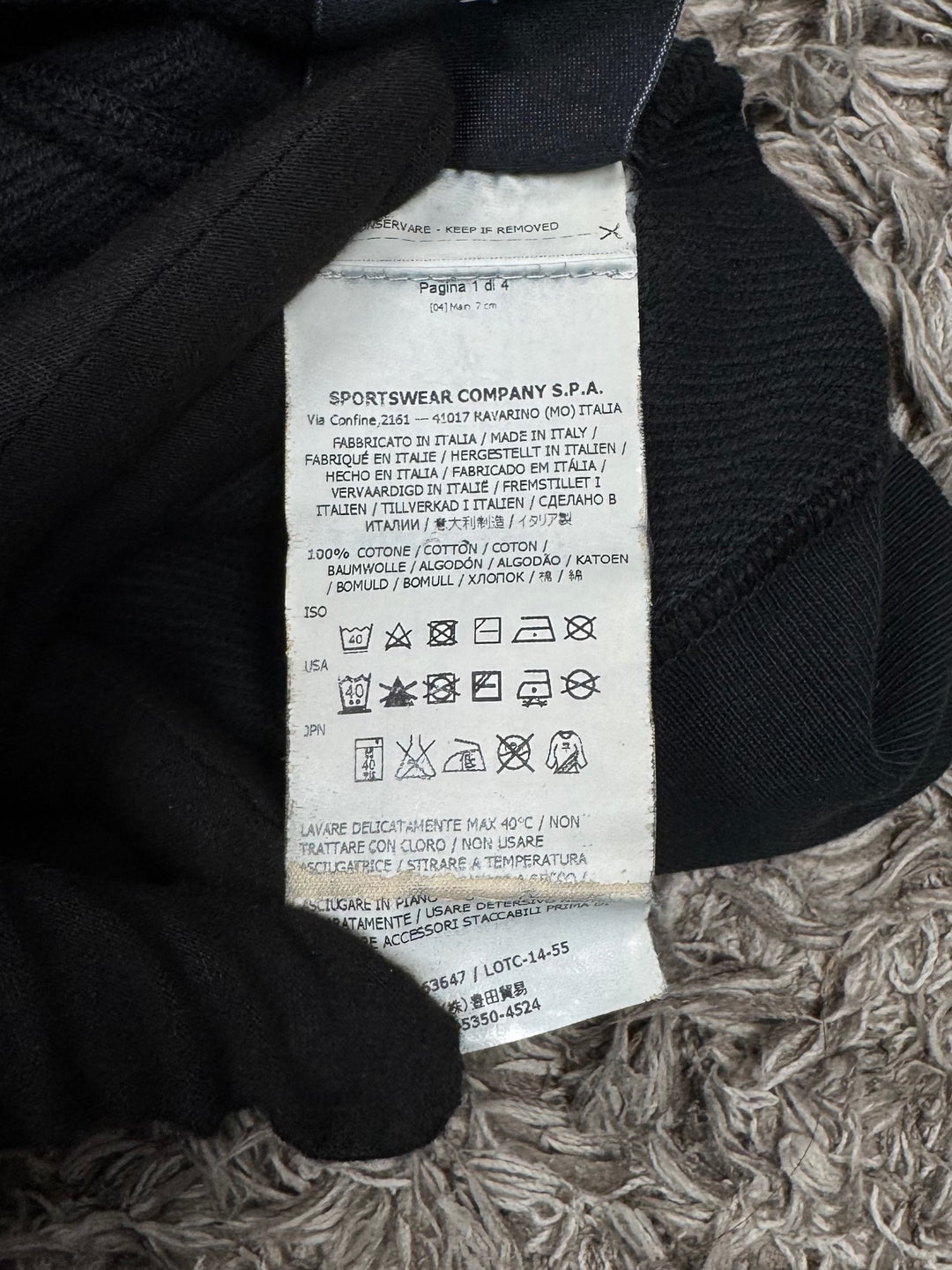Stone Island Felpa girocollo