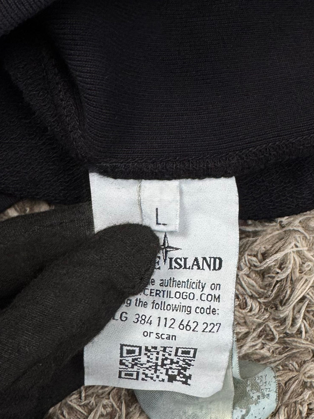 Stone Island Felpa Full Zip e Cappuccio