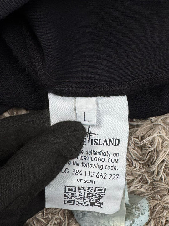 Stone Island Felpa Full Zip e Cappuccio