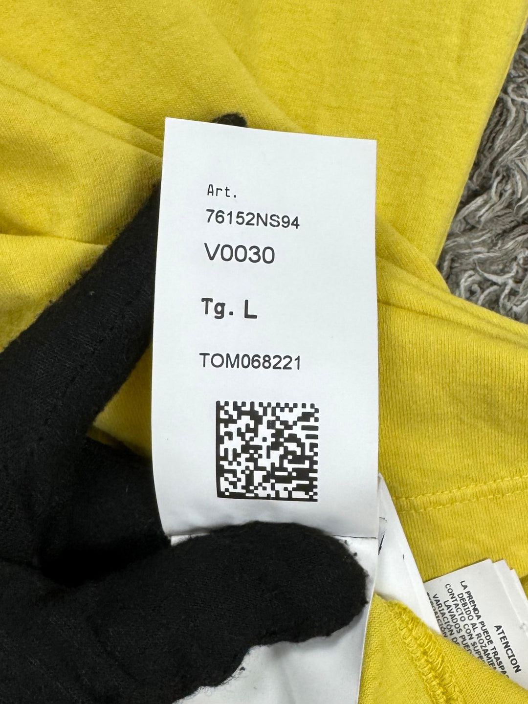 Stone Island T-shirt Stampa Posteriore