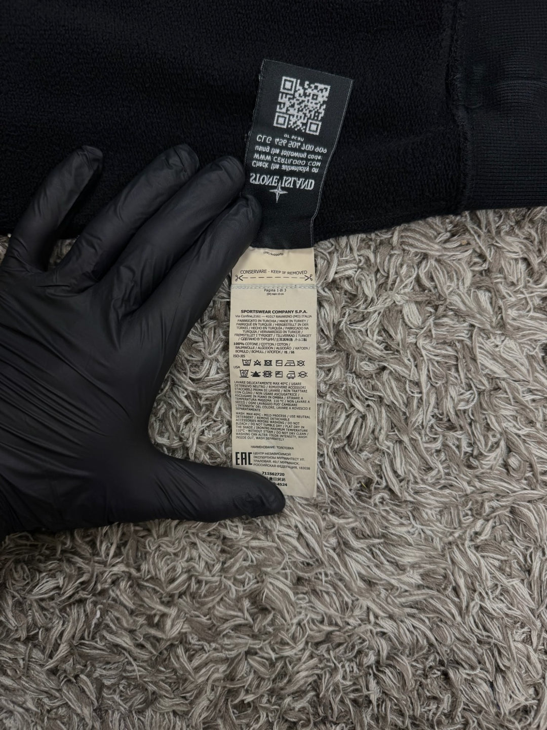 Stone Island felpa girocollo