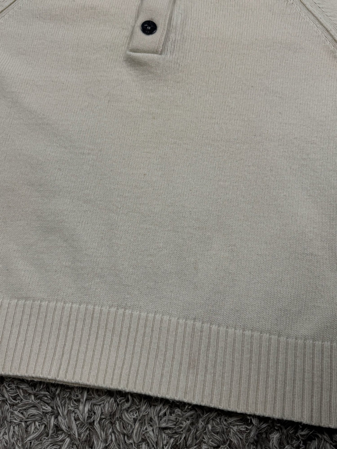 Stone Island maglione half zip in lana