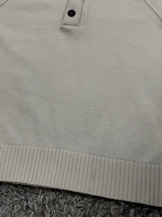Stone Island maglione half zip in lana