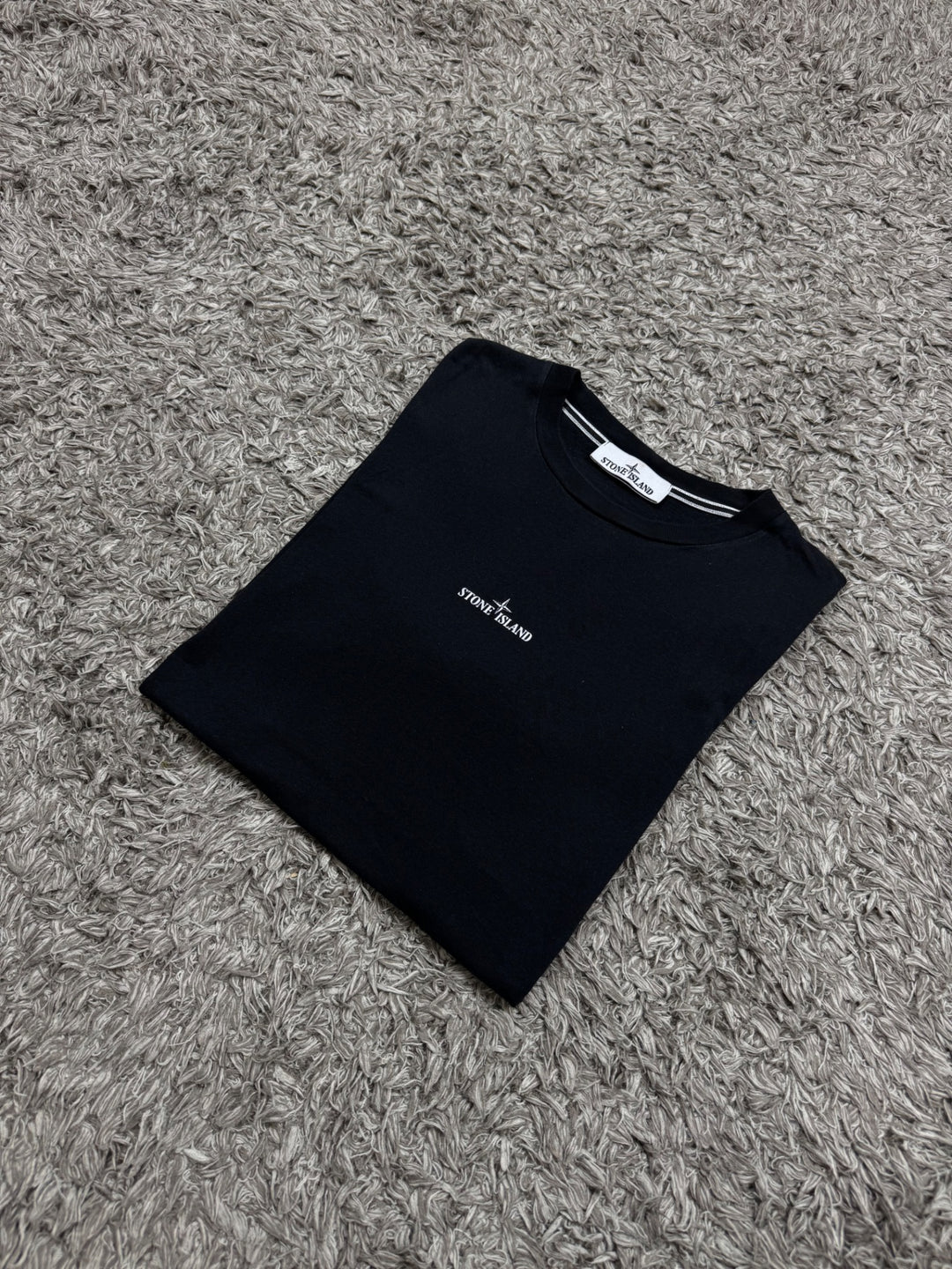 Stone Island T-shirt con stampa posteriore