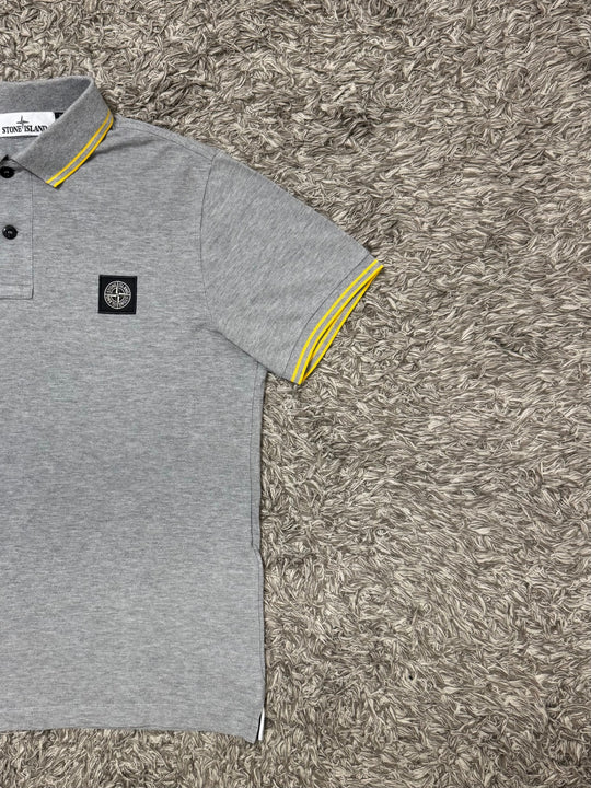 Stone Island Polo dettaglia gialli
